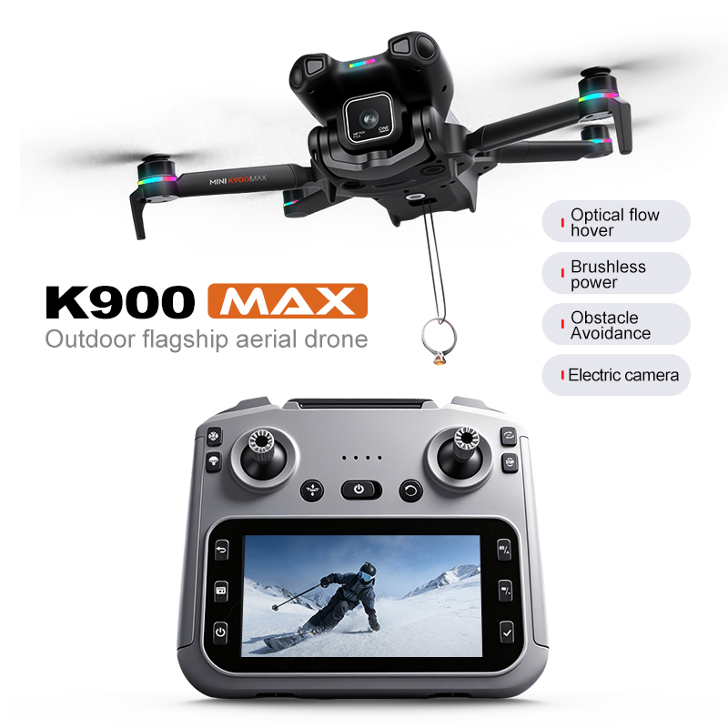 Drone Surveying - Yeni K900 MAX GPS Drone Kamera