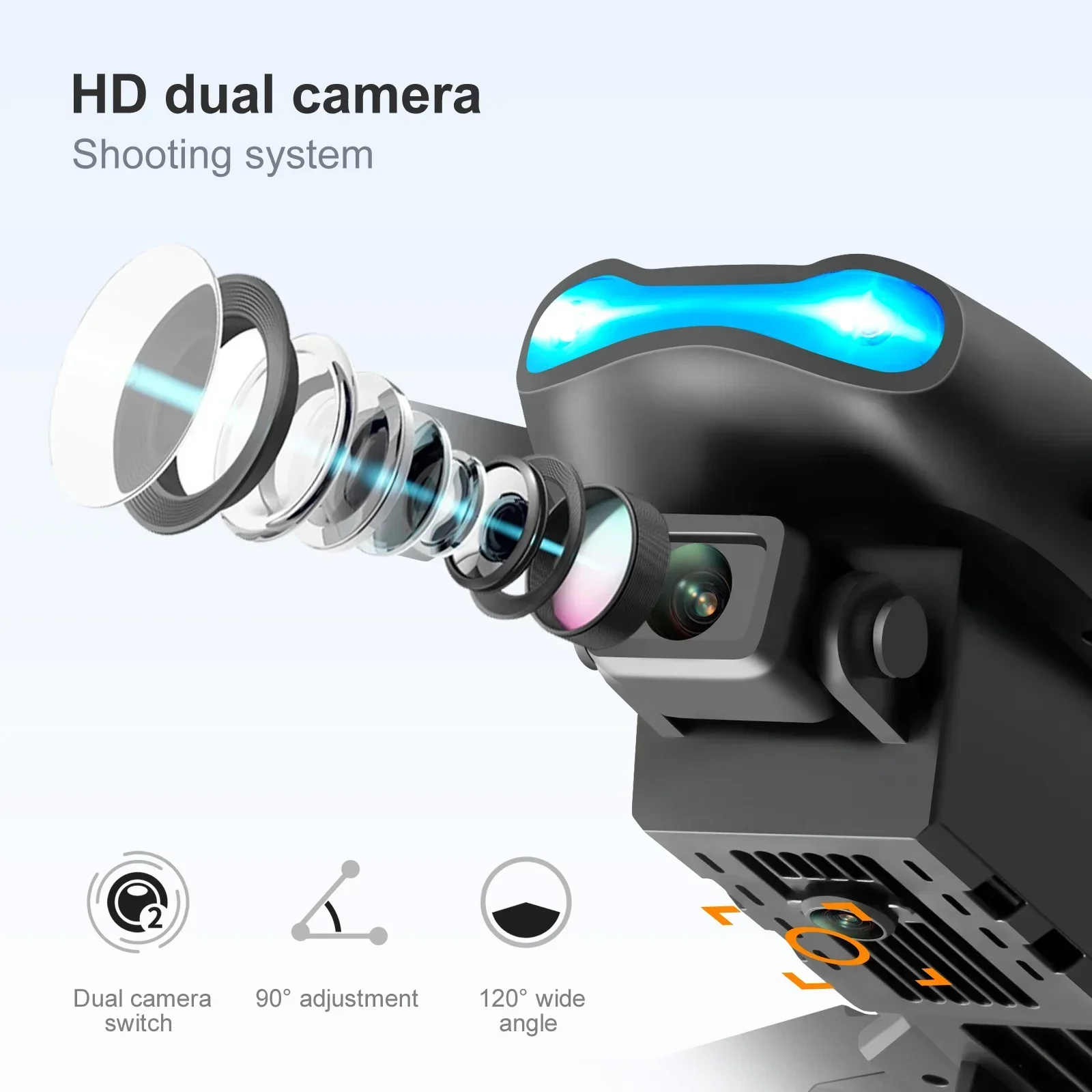Yeni E99 Pro HD 4K Drone Çift  - Drone Aerial Photography incelemesi ve fiyatı