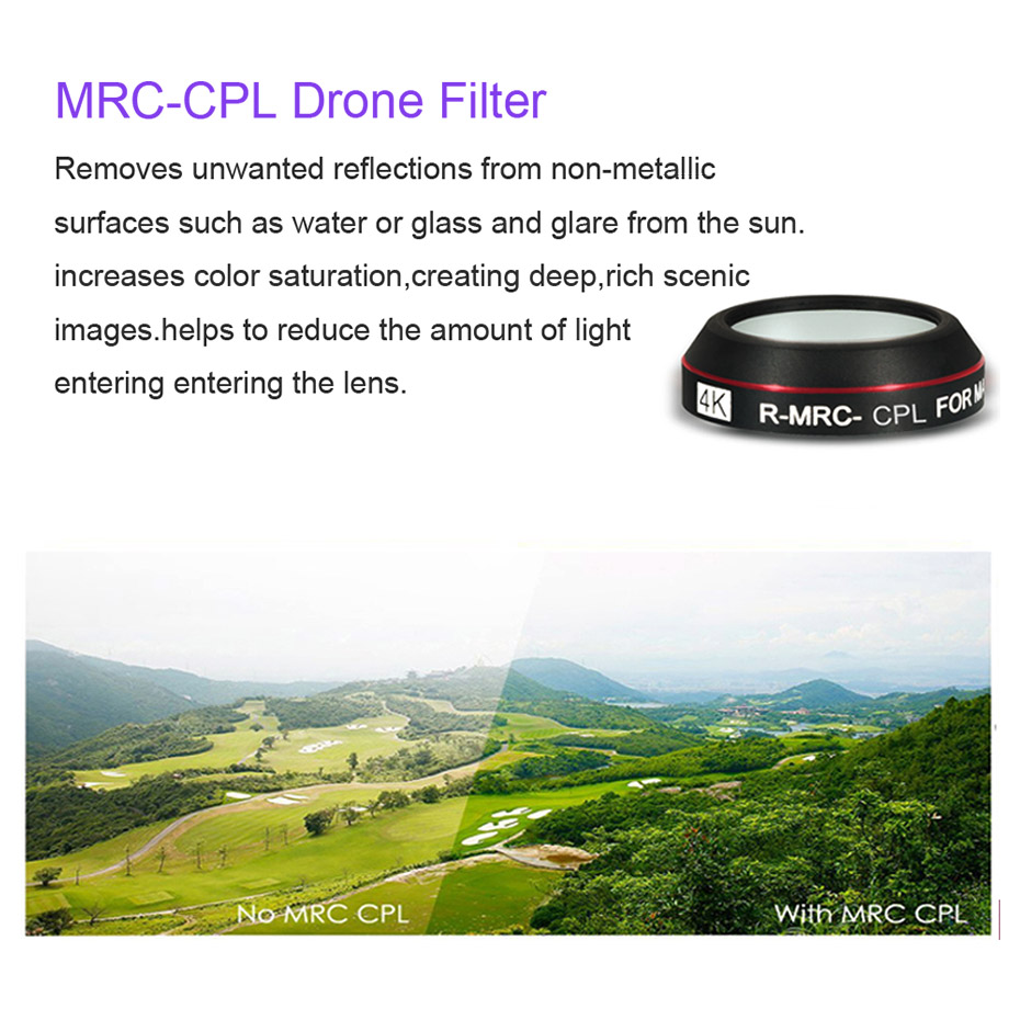 Drone filtresi Mavic Pro CPL U - Drone Ndvi incelemesi ve fiyatı