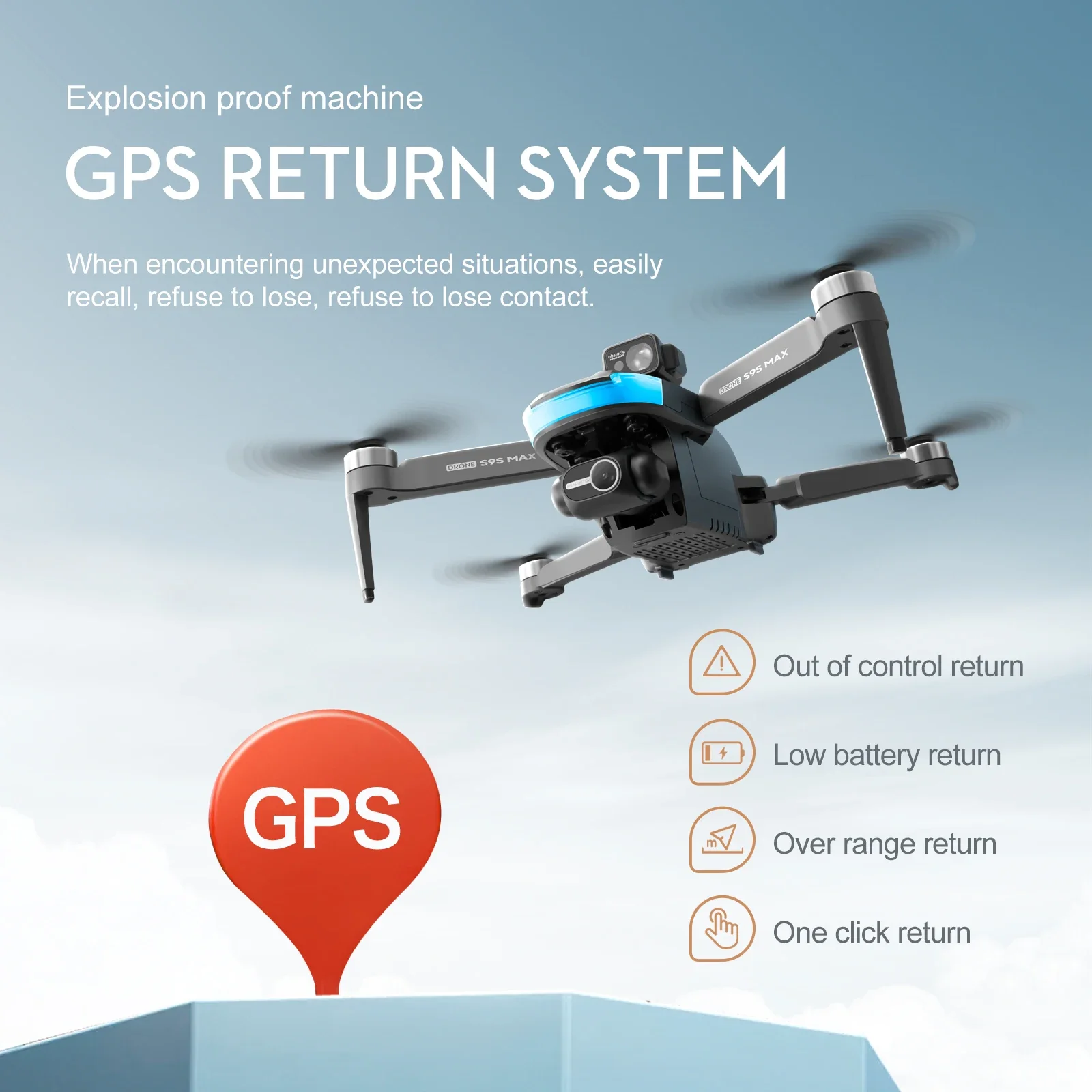 YENI S9S MAX MINI Drone 4K 2 E - Drone Lidar incelemesi ve fiyatı