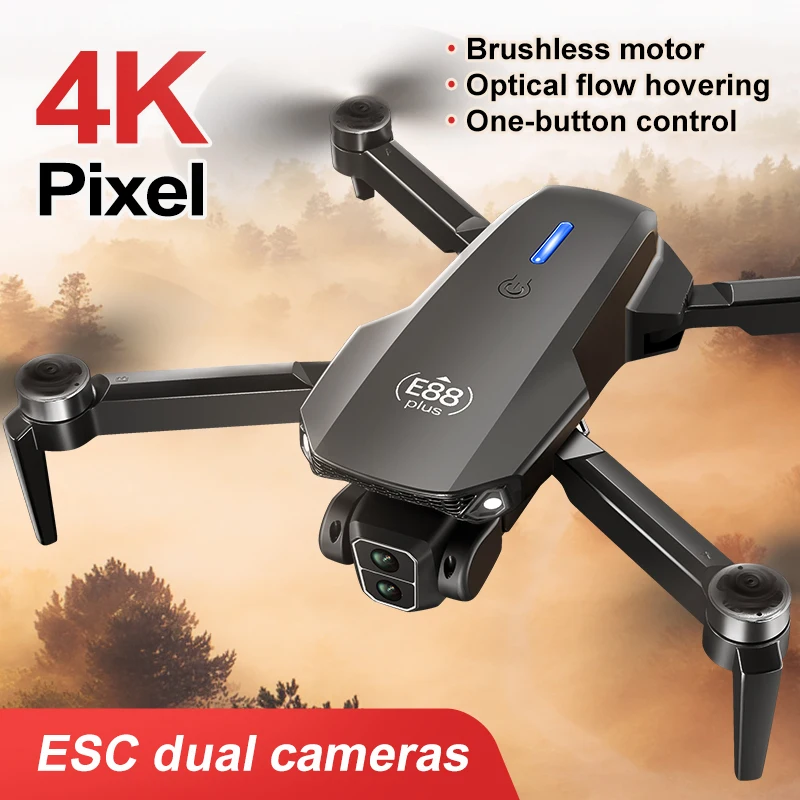Yeni E88 Plus Quadcopter Drone - Drone Lidar incelemesi ve fiyatı