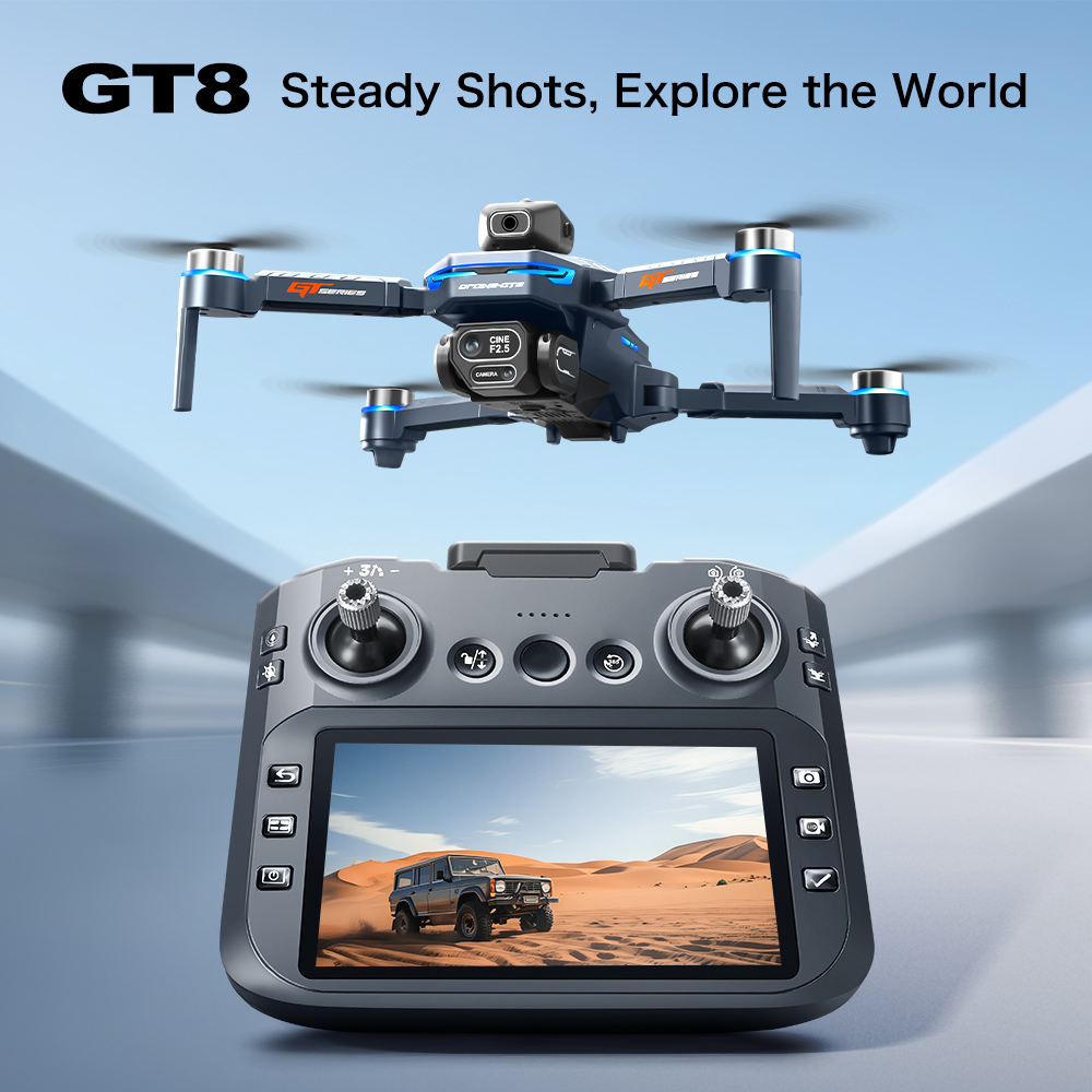 GT8 Max Katlanabilir Drone 8K  - Drone Surveying incelemesi ve fiyatı