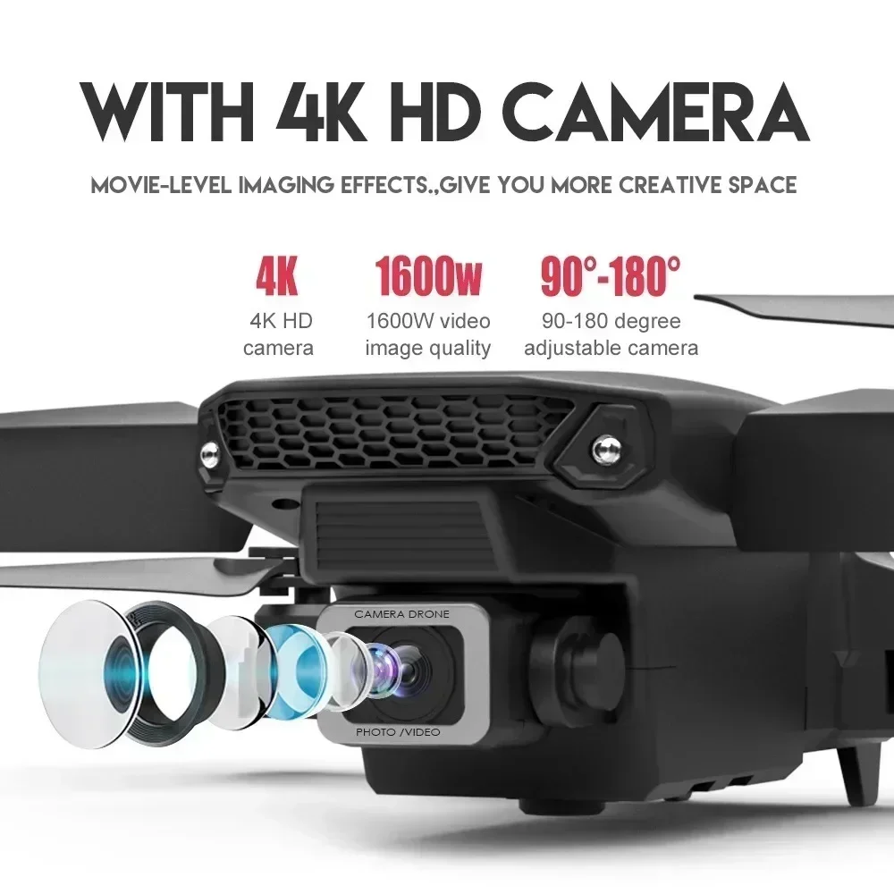 E88 Pro WIFI FPV Drone Geniş A - Drone Lidar incelemesi ve fiyatı