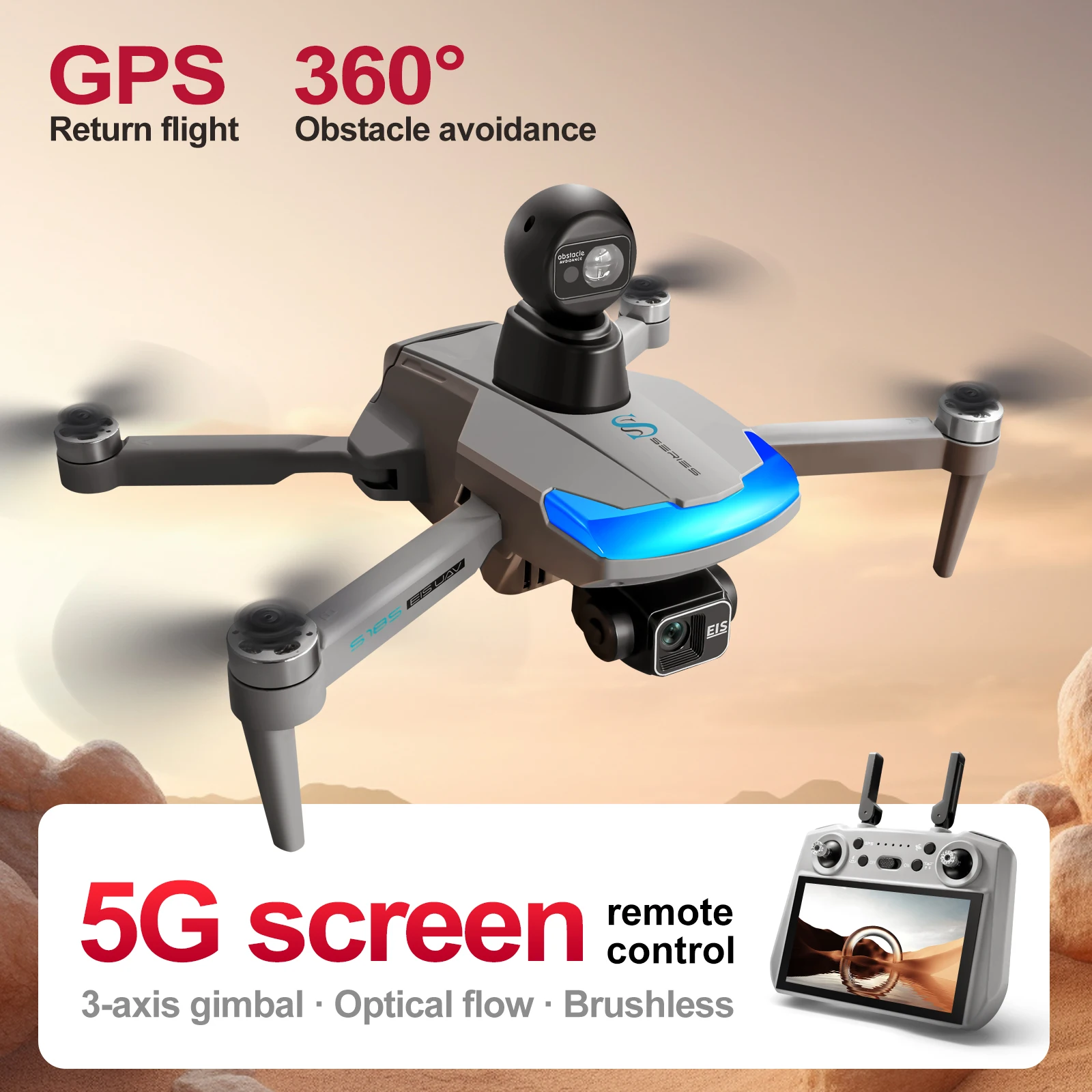 S185 Profesyonel Drone 2.7K HD - Drone Surveying incelemesi ve fiyatı