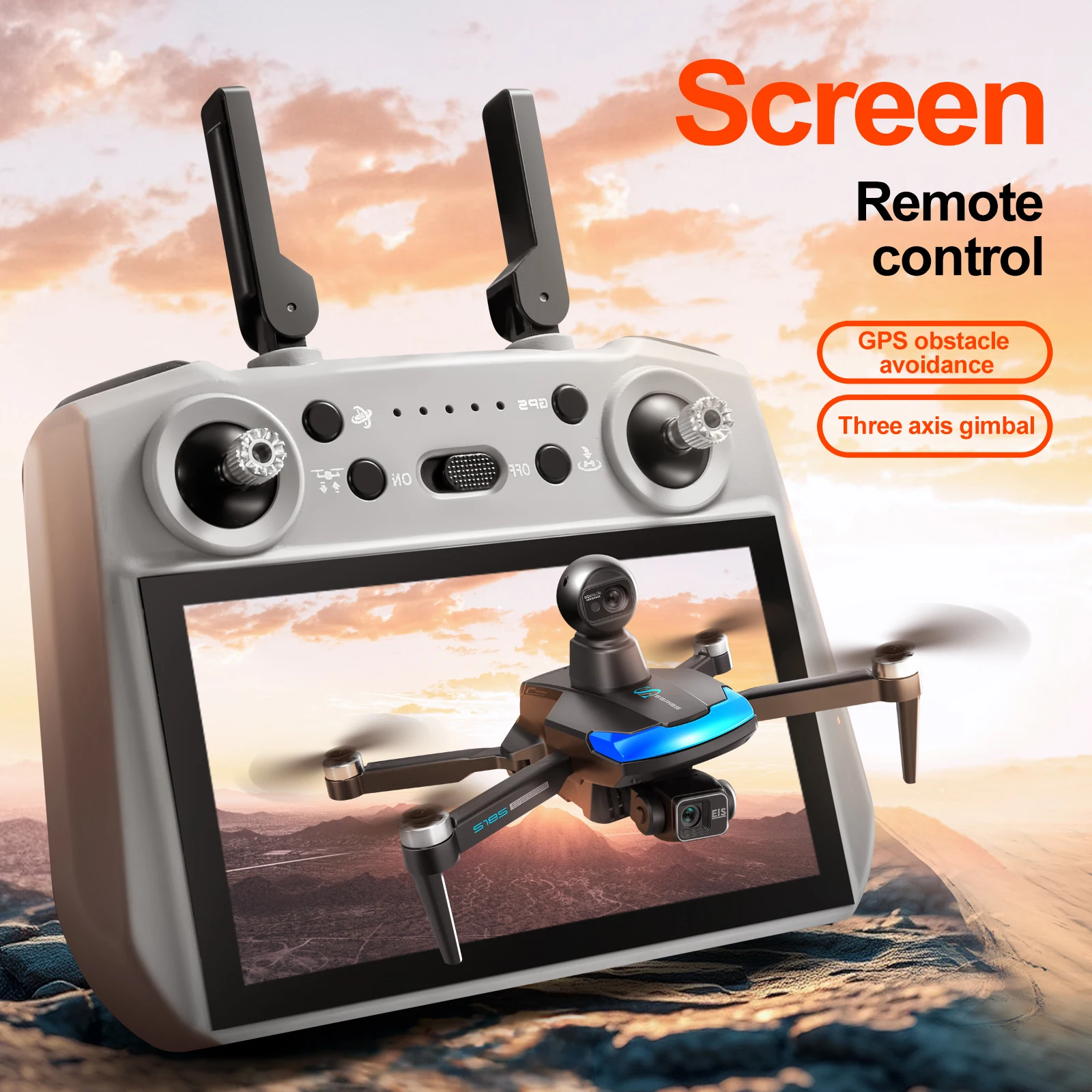 S185 Profesyonel Drone 2.7K HD - Drone Surveying incelemesi ve fiyatı