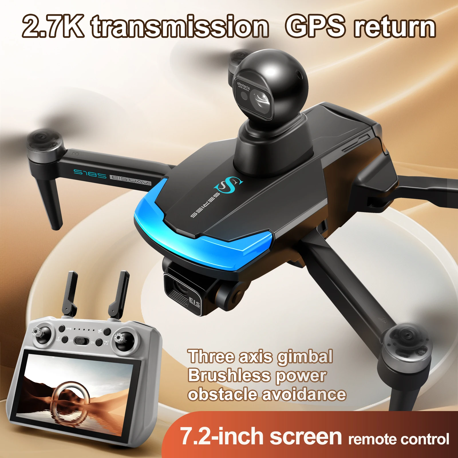 S185 Profesyonel Drone 2.7K HD - Drone Surveying incelemesi ve fiyatı