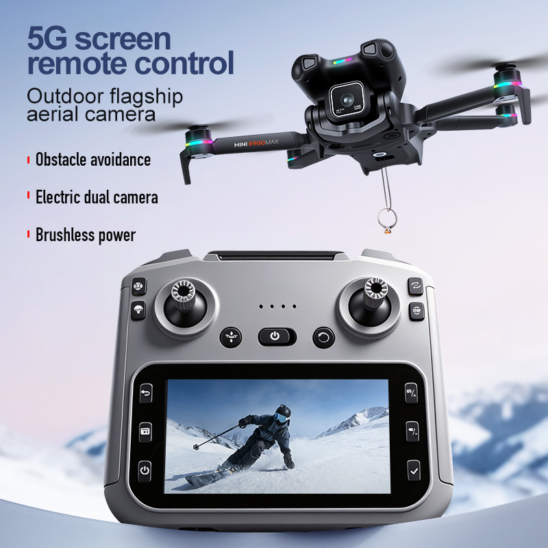 Yeni K900 MAX GPS Drone Kamera - Drone Surveying incelemesi ve fiyatı